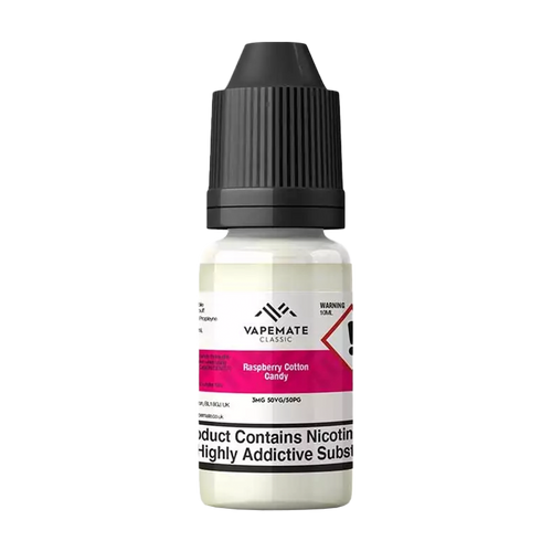 Vapemate Classic Raspberry Cotton Candy 10ml