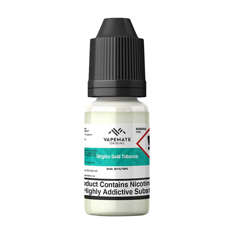 Vapemate Origins Gold Tobacco 10ml