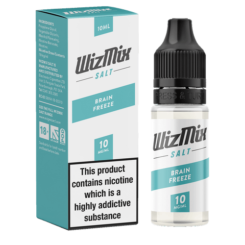 Wizmix Salt Brain Freeze - 10ml 10mg