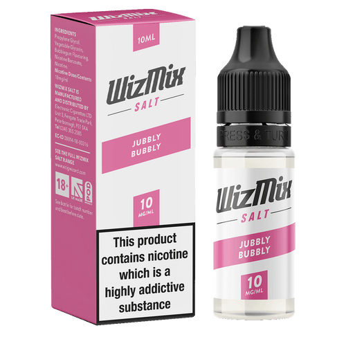 Wizmix Salt Jubbly Bubbly - 10ml 10mg