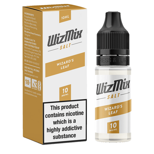 Wizmix Salt Wizards Leaf - 10ml 10mg