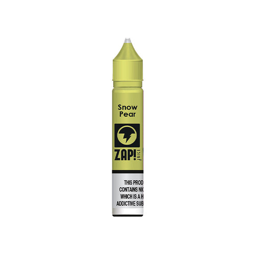 Snow Pear Nic Salt by Zap Juice - 10ml