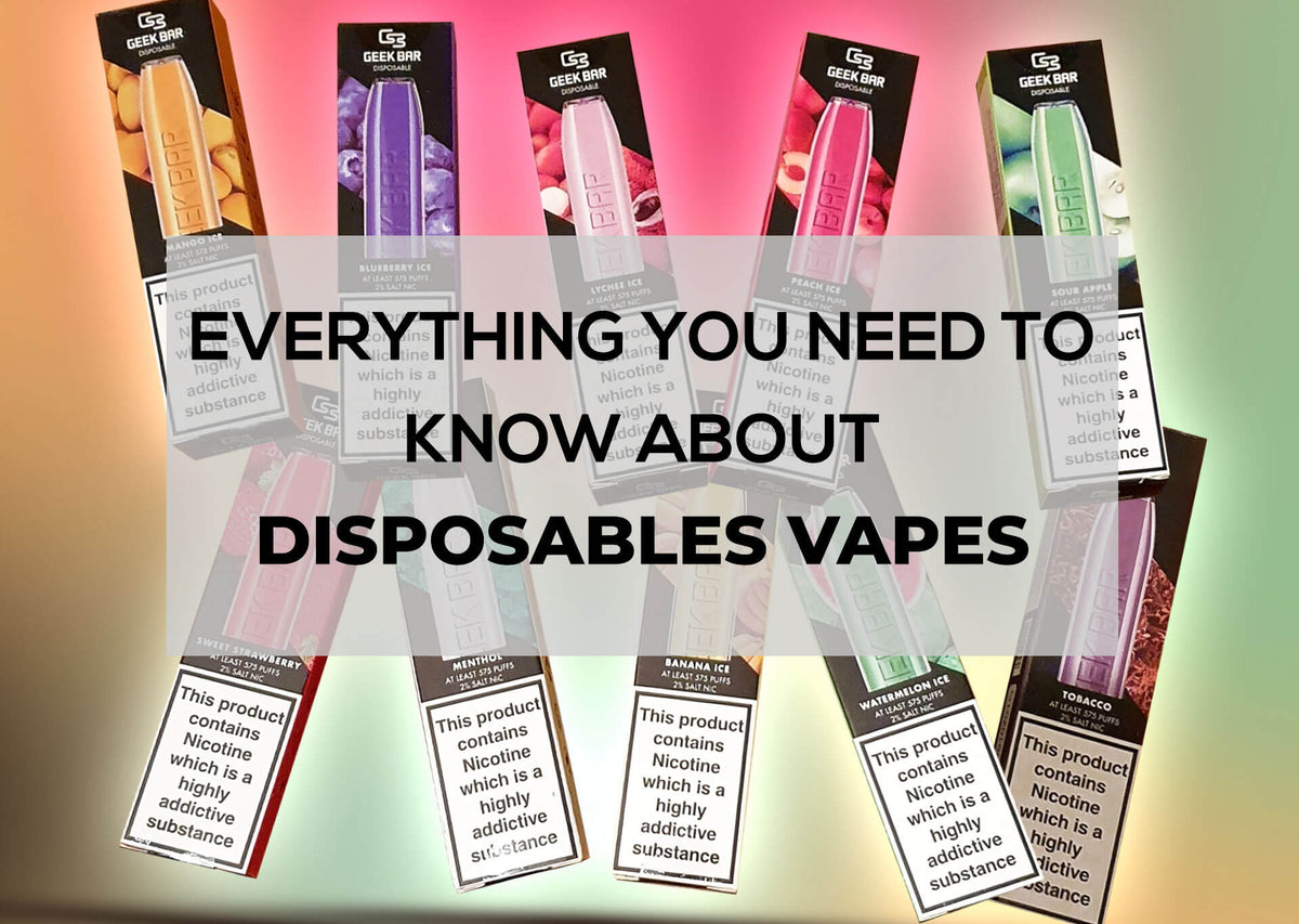 Everything You Need To Know About Disposable Vapes | Aquavape