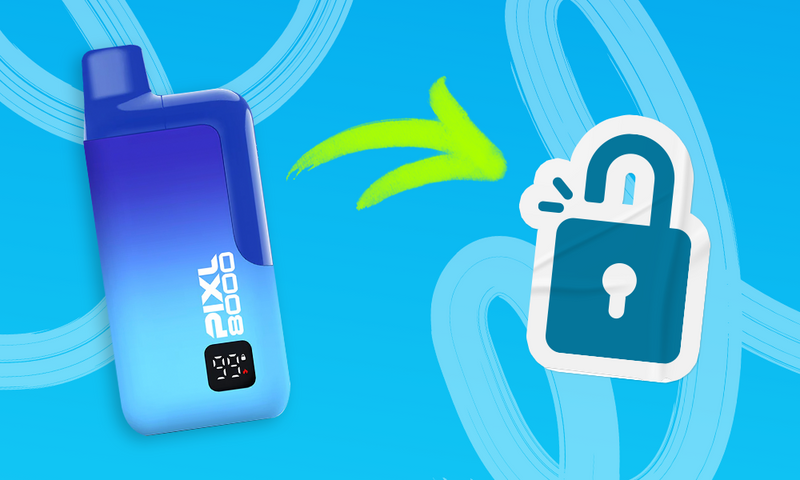 How to Unlock Pixl 8000 Vape