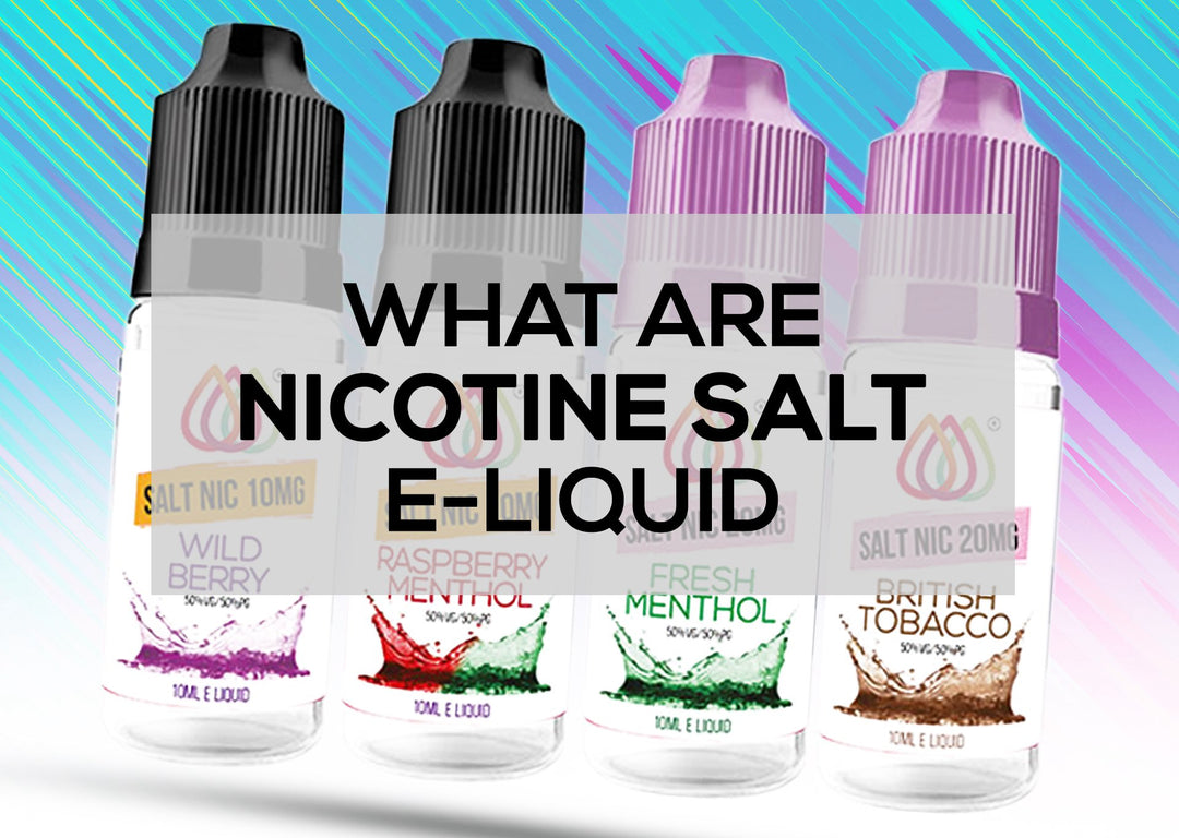 What are nicotine salt eliquid