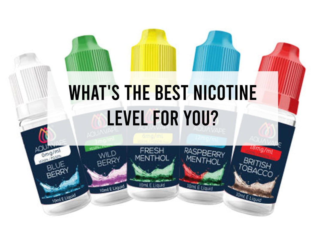 What's the Best Nicotine Level for you?