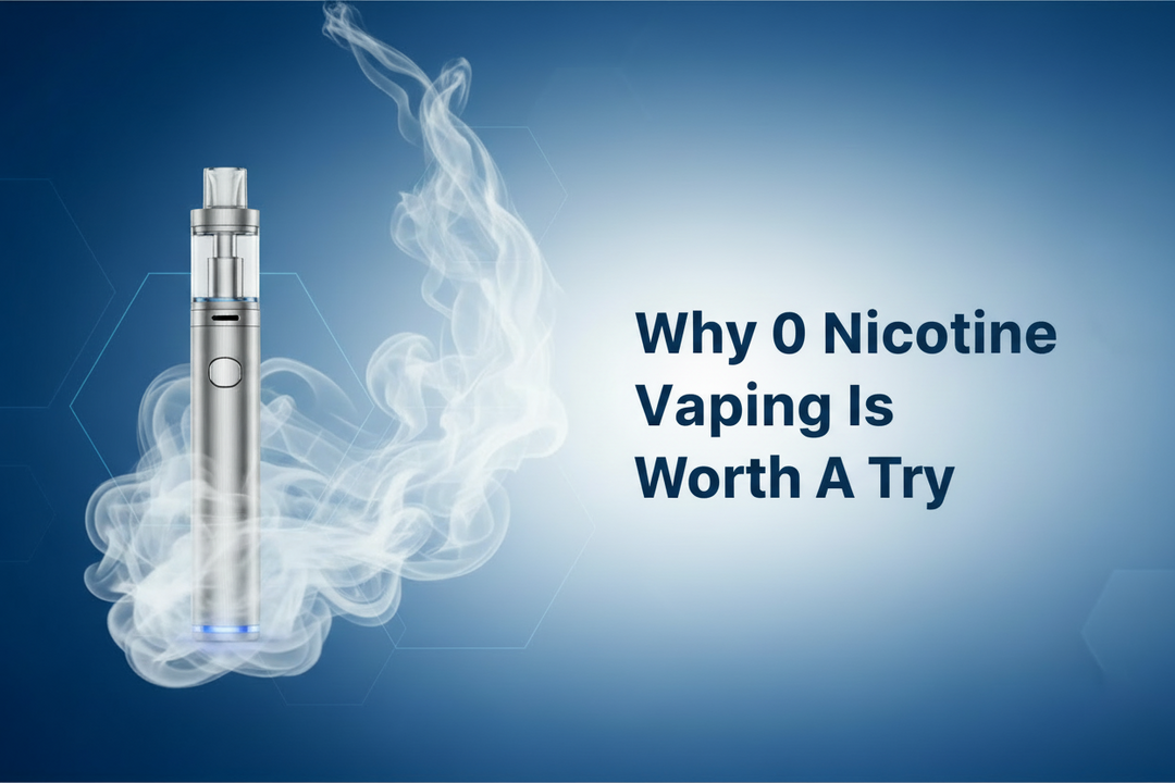 Why 0 Nicotine Vaping Is Worth A Try