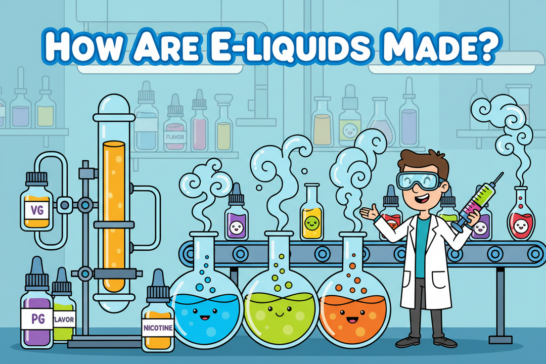 How Are E-liquids Made?