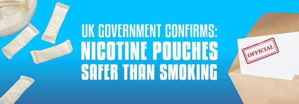 Government confirms nicotine pouches safer than smoking