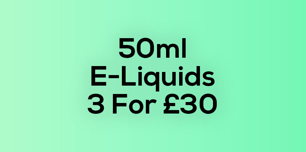 50ml Eliquid 3 for £30