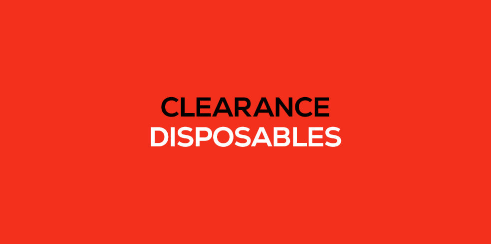 Clearance Disposables