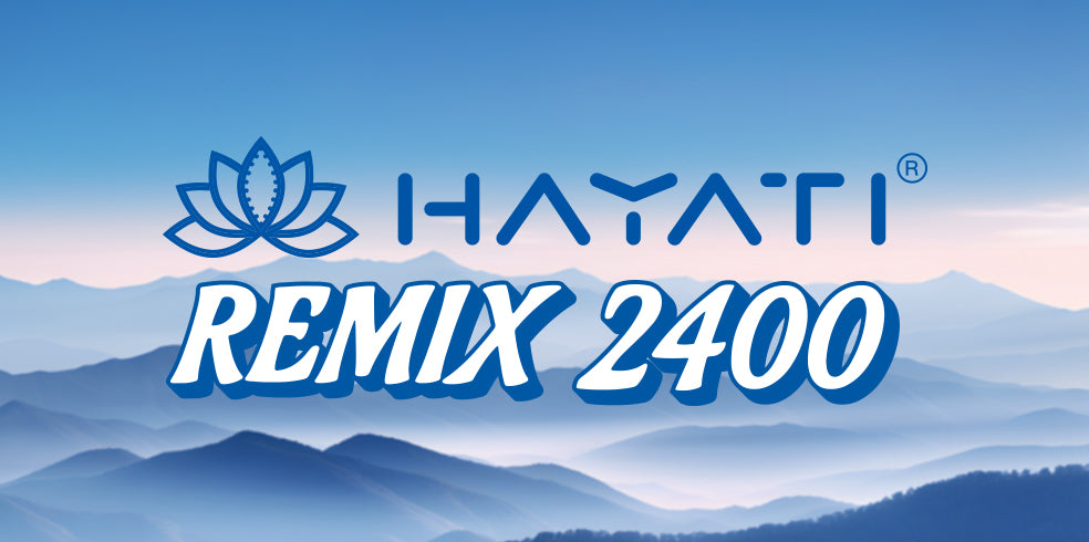 Hayati Remix 2400 4 In 1 | Pod Kit & Prefilled Pods – Aquavape