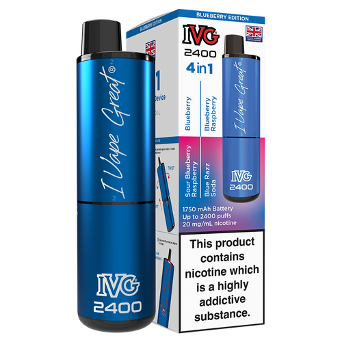 Blueberry Edition IVG 2400 Disposable Device