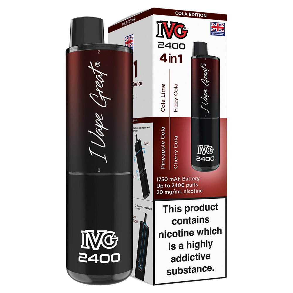 elfbar elfa master akku IVG 2400 Rechargeable Vape Kit – Aquavape