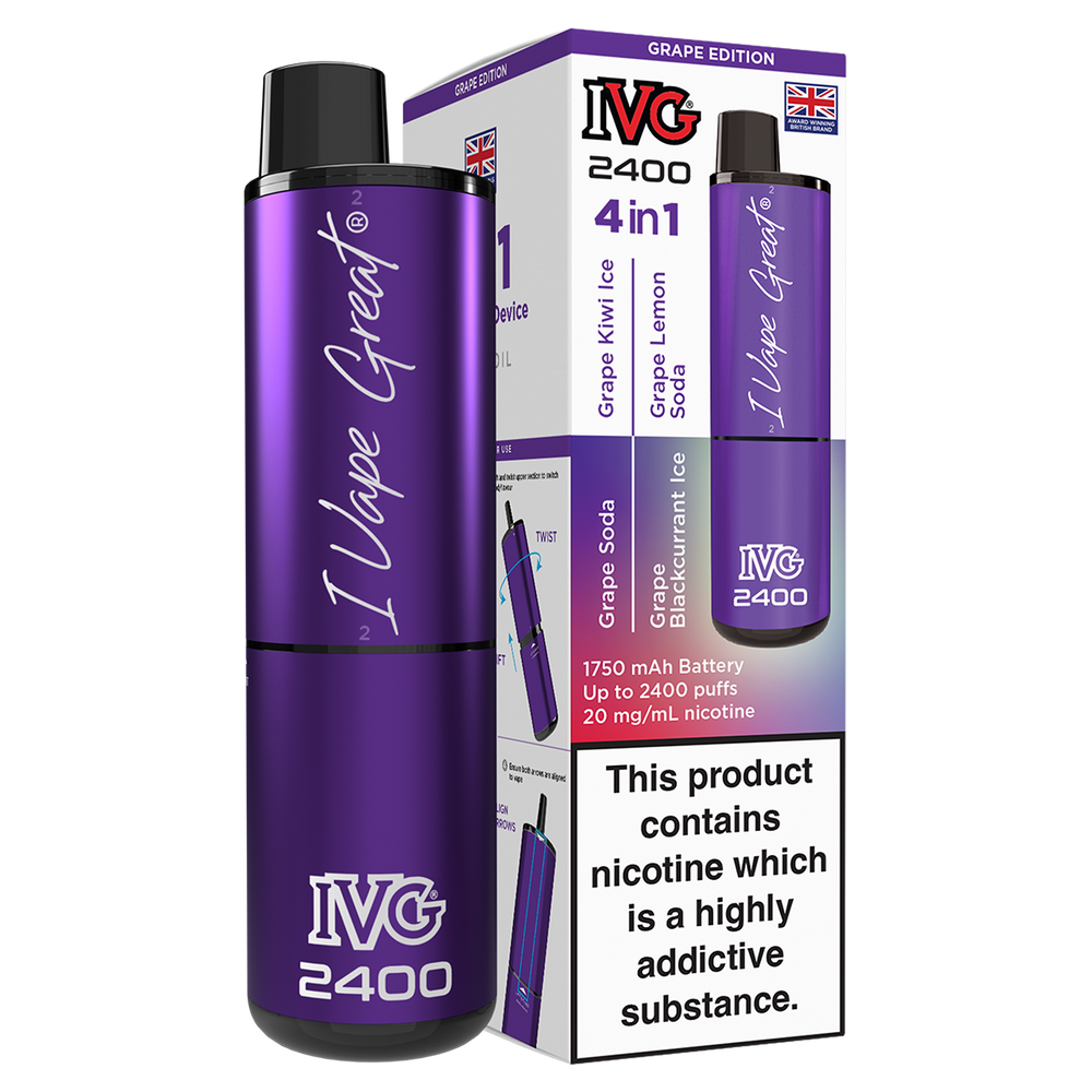 Grape Edition IVG 2400 Disposable Device