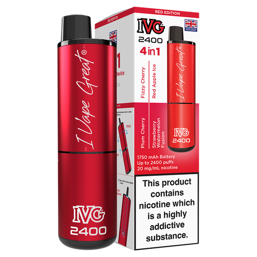 Red Edition IVG 2400 Disposable Device