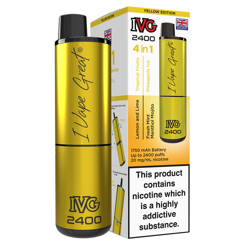 Yellow Edition IVG 2400 Disposable Device