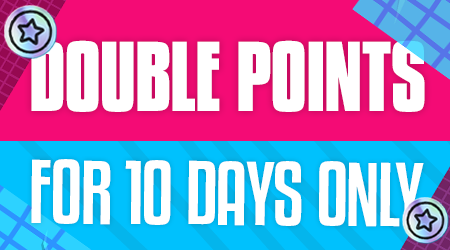 Double points for 10 days