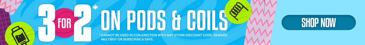 3 For 2 On Pods & Coils