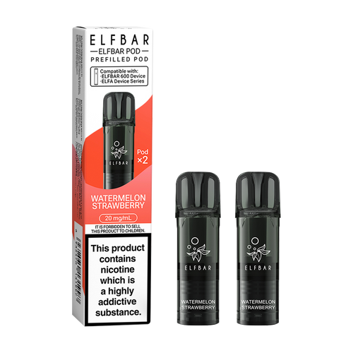 Watermelon Strawberry Elfbar 600 Pods