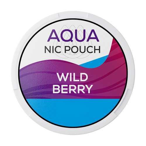 Wild Berry Aqua Nicotine Pouches 11mg