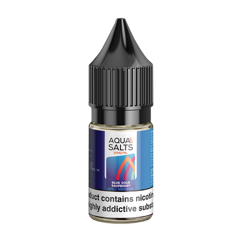 aqua salts blue sour raspberry 10mg