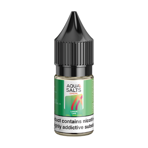 aqua salts lemon lime 10mg