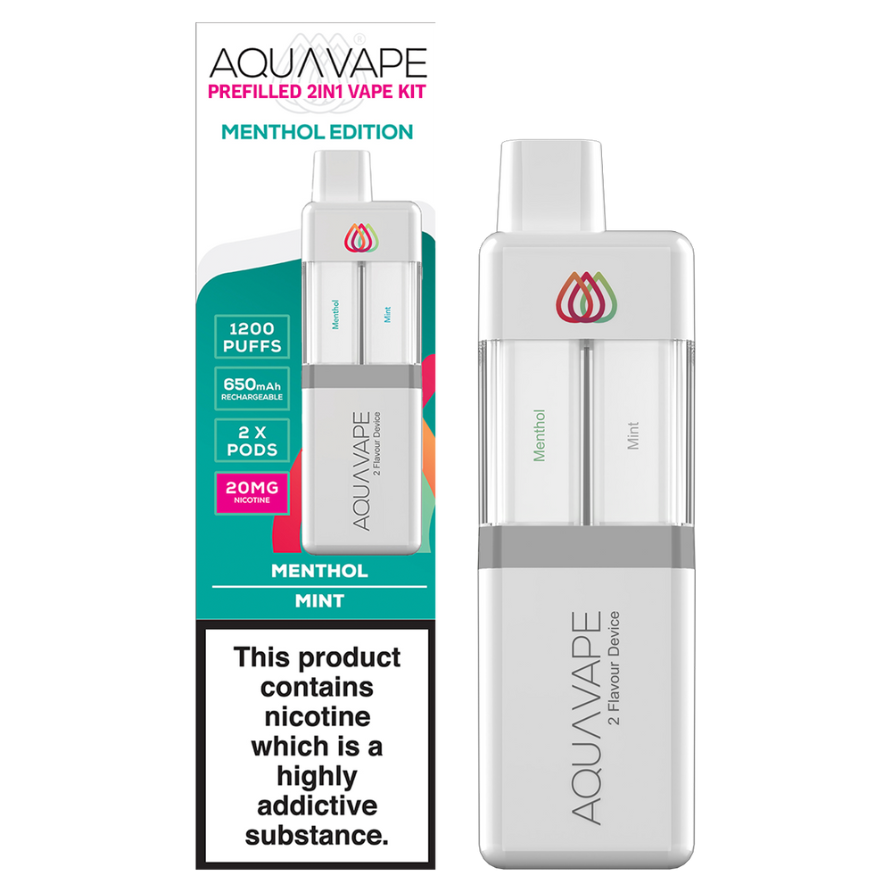 Aquavape 2in1 Vape Kit Menthol Edition