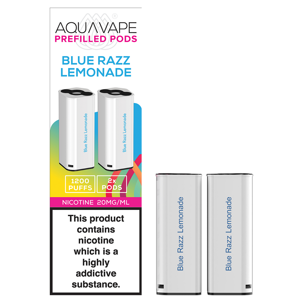 Blue Razz Lemonade Aquavape 2in1 Pods