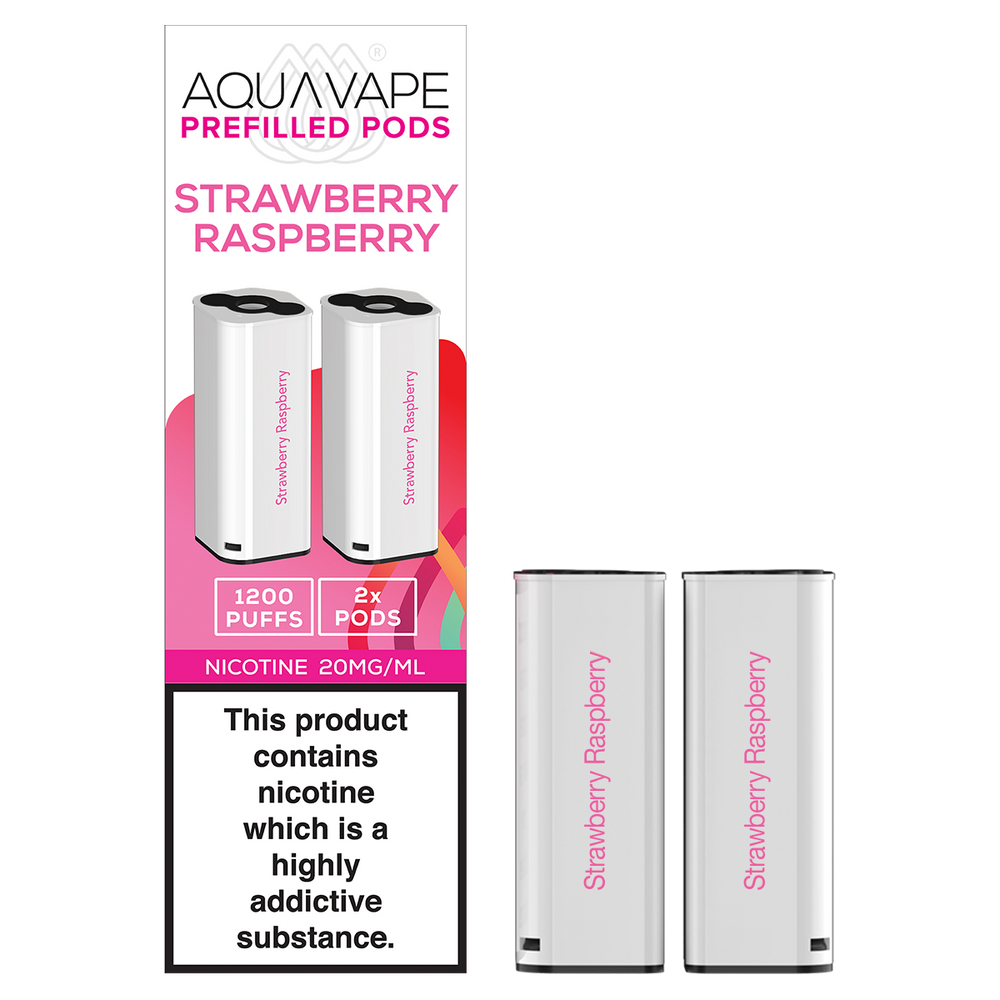 Pineapple Aquavape 2in1 Pods Strawberry Raspberry