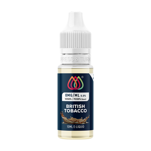 aquavape british tobacco 0mg