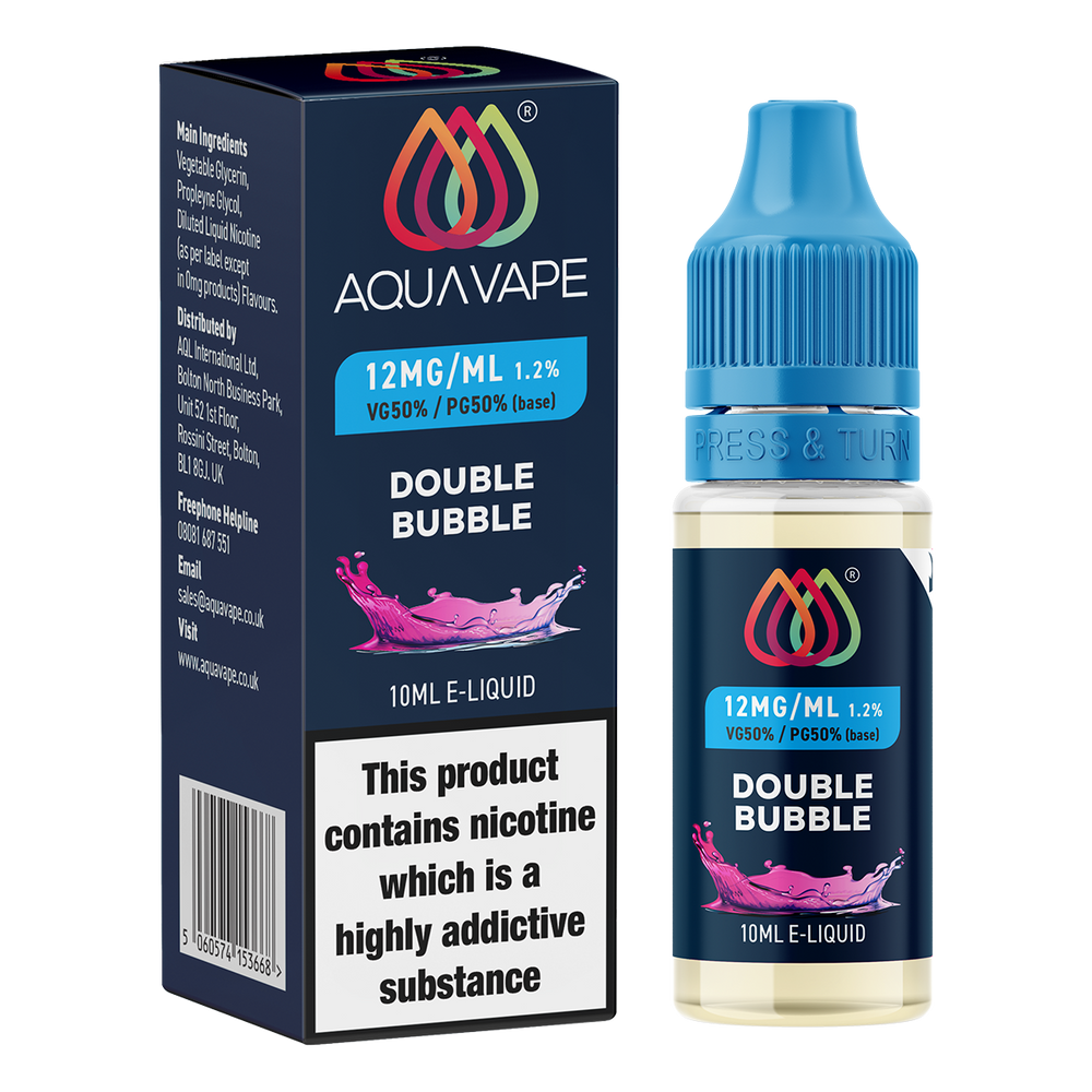 Double Bubble E-Liquid by Aquavape | 10ml Double Bubble E-Liquid by Aquavape | 10ml