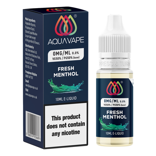 Cherry Menthol E-Liquid by Aquavape | 10ml Cherry Menthol E-Liquid by Aquavape | 10ml