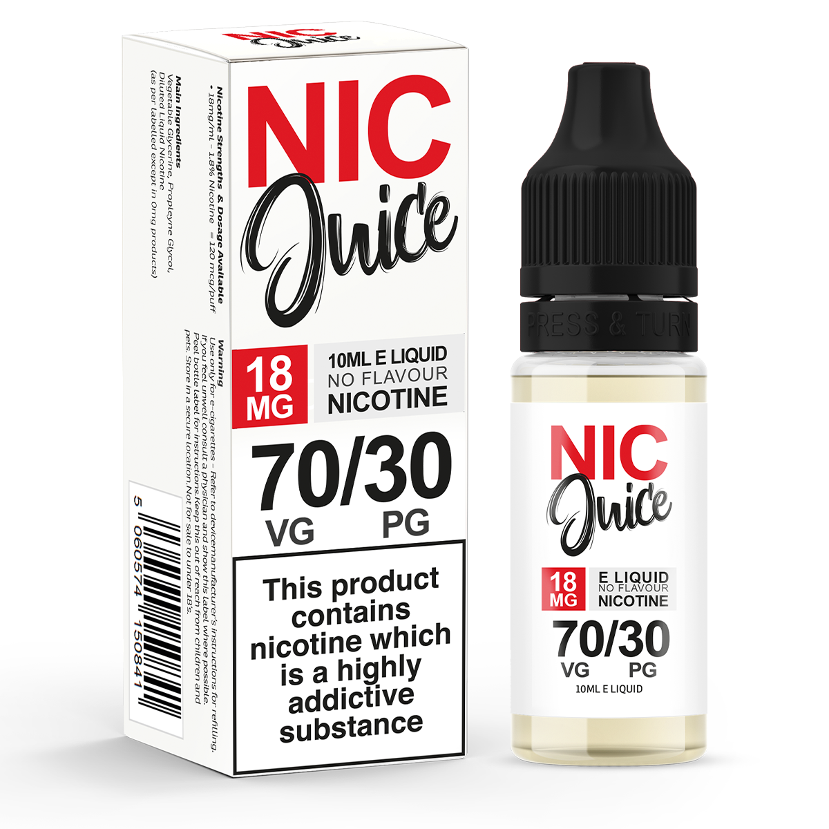 Aquavape Nic Juice Nic Shot