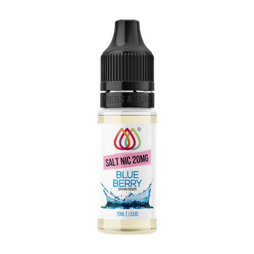 aquavape nic salt blueberry 20mg 10ml box