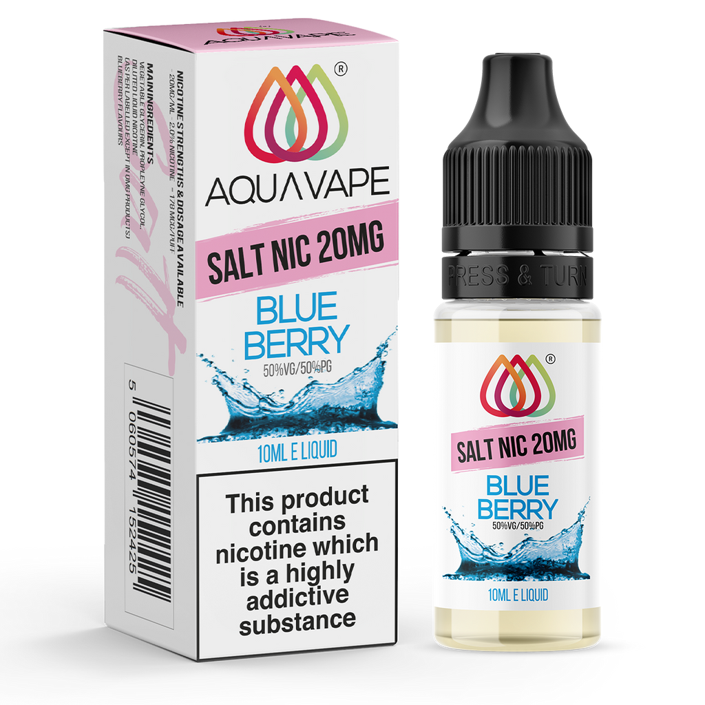 Blueberry Nic Salt by Aquavape 10ml | E-Liquid
