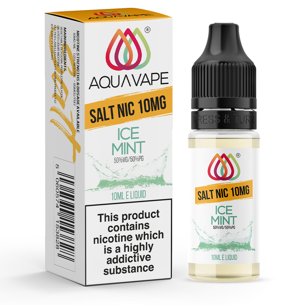 Ice Mint Nic Salt by Aquavape 10ml | E-Liquid | Aquavape Ice Mint Nic Salt by Aquavape 10ml | E-Liquid | Aquavape