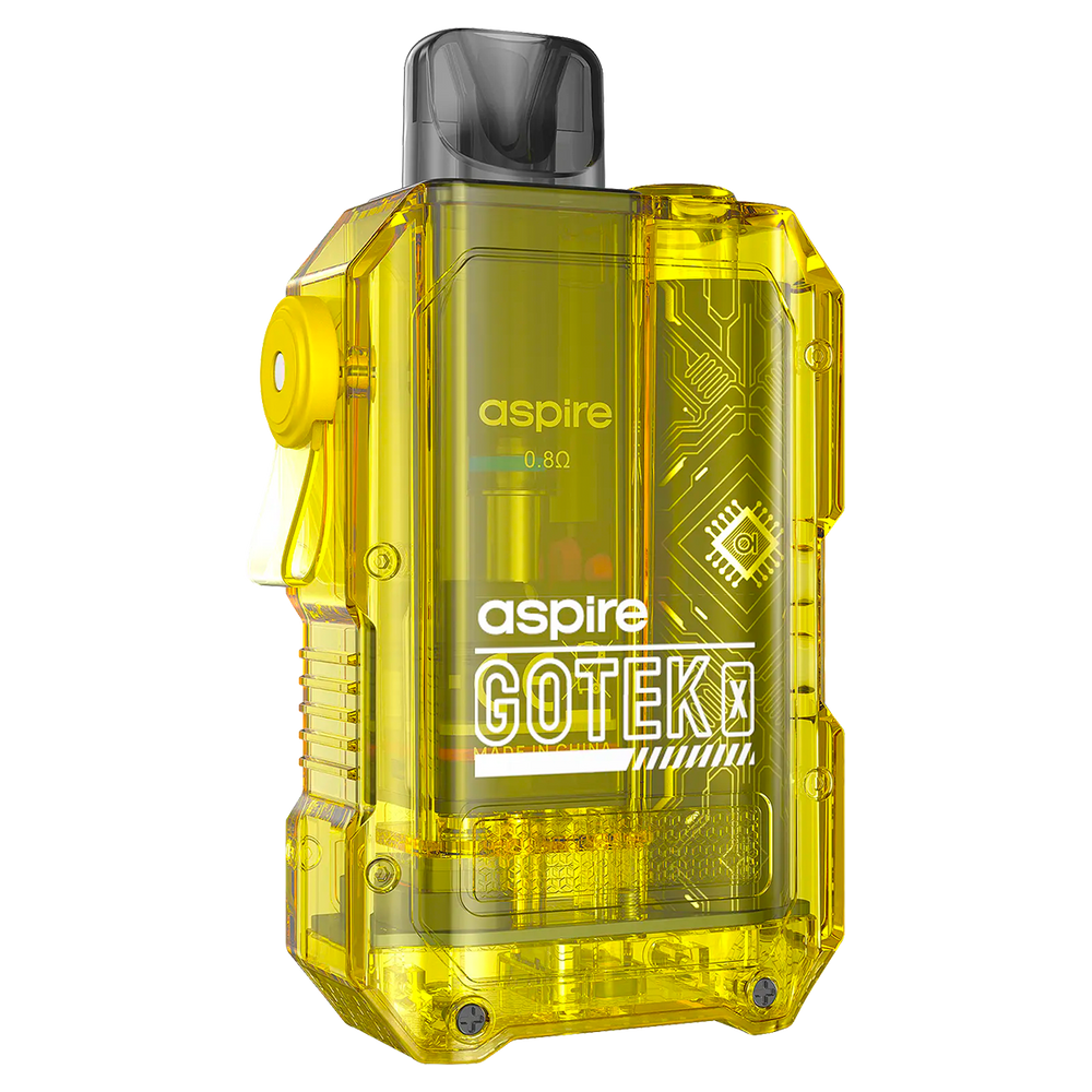 Aspire Gotek X Pod Kit Transparent Yellow