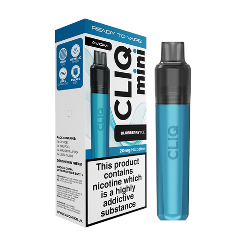 avomi cliq mini blueberry ice