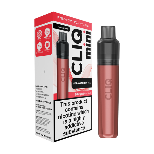 Avomi Cliq Mini Kit | MTL Vaping  Aquavape