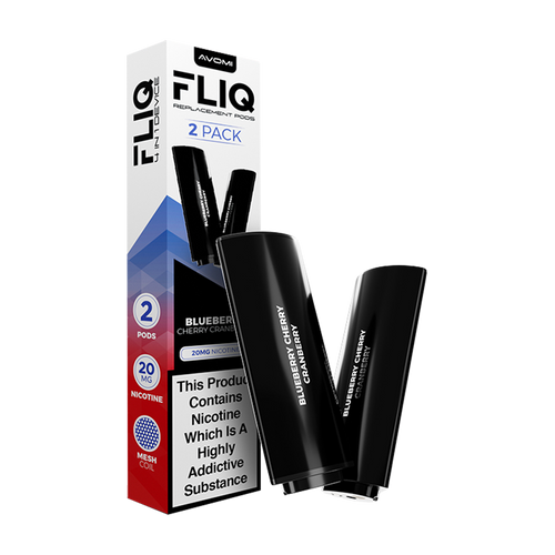 Blueberry Cherry Cranberry Avomi Fliq 4in1 Pods