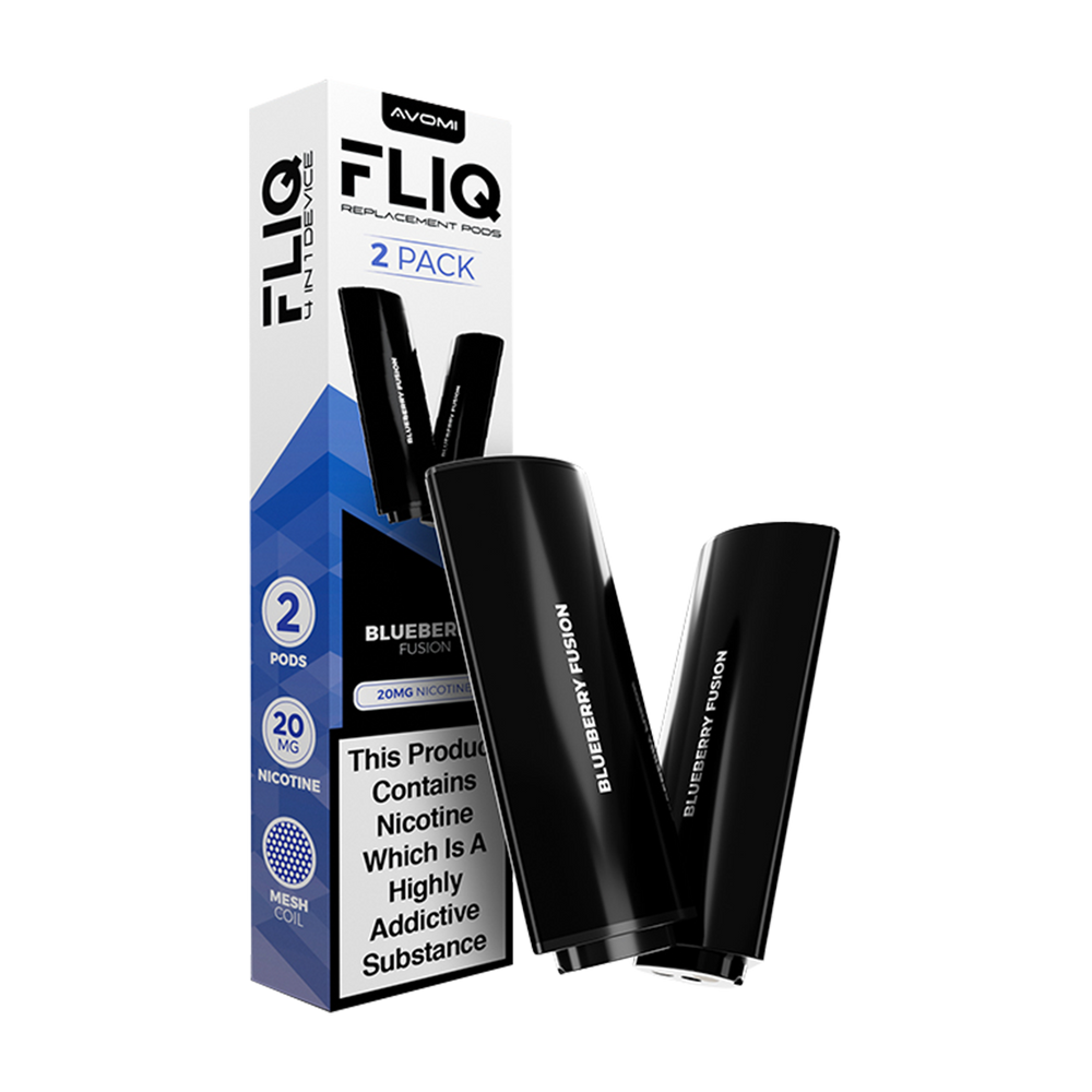 Blueberry Fusion Avomi Fliq 4in1 Pods