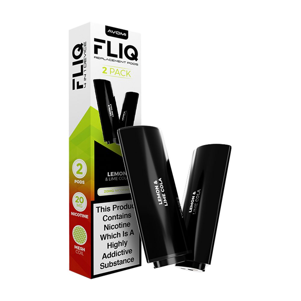 Lemon & Lime Cola Avomi Fliq 4in1 Pods