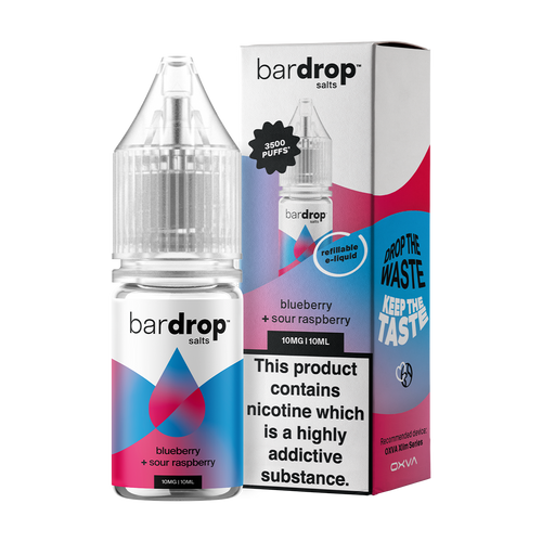 bar drop box bottle blueberry sour raspberry