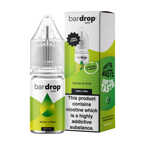 bar drop box bottle lemon lime