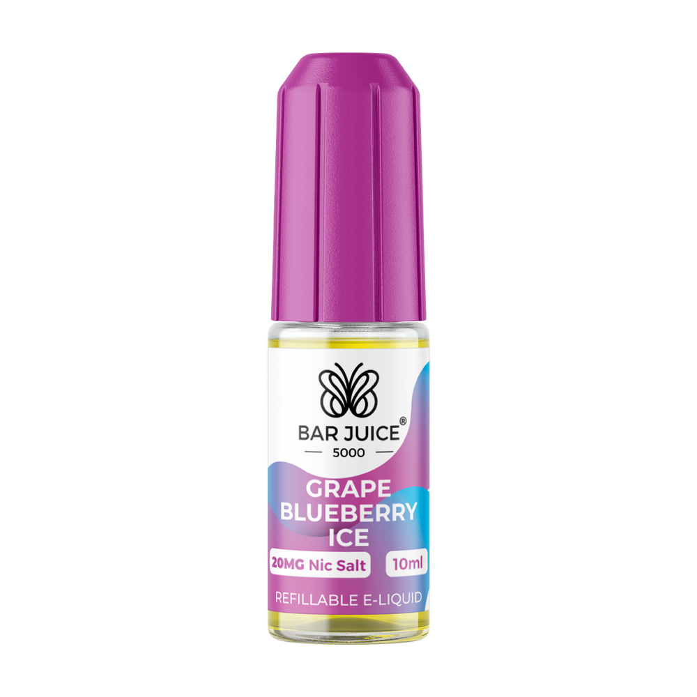 Grape Blueberry Ice Nic Salt by Bar Juice 5000 20mg