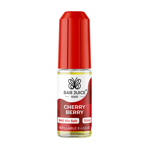 Cherry Berry Nic Salt Bar Juice 5000 5mg