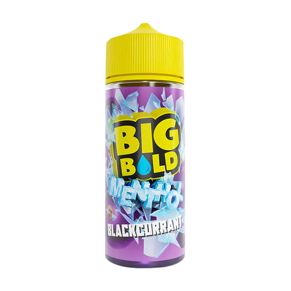 Blackcurrant Menthol 100ml Shortfill by Big Bold