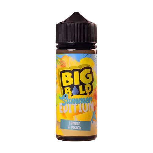 big bold 100ml shortfills lemon peach