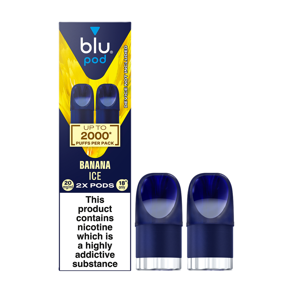 blu bar pod banana ice